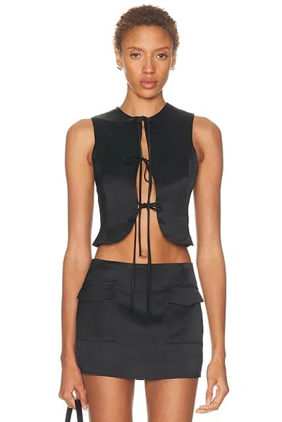 Alfie Neda Top In Black