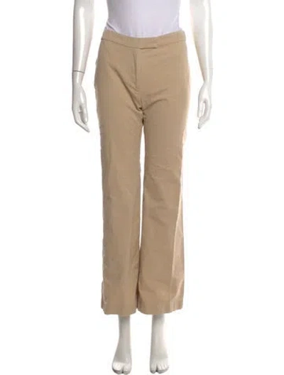 Pre-owned Alfie Straight Leg Pants In Neutral