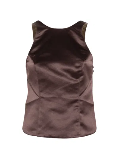 Alfie The Backless Top In Brown