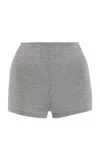 Alfie The Brief Knit Mini Shorts In Grey