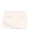 Alfie Valetta Mini Skirt In Neutral