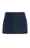 Alfie Valletta Denim Mini Skirt In Blue