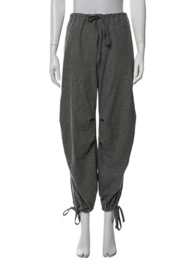 Pre-owned Alfie Wide Leg Pants In Grey