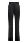 Alfieri &amp; St.john Satin Trousers In Black
