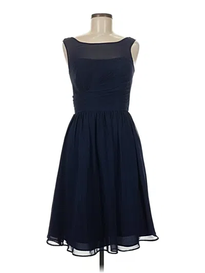 Pre-owned Alfred Angelo Cocktail Dress In Blue
