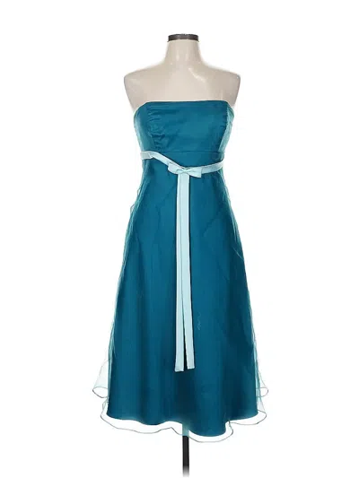 Pre-owned Alfred Angelo Cocktail Dress In Gray