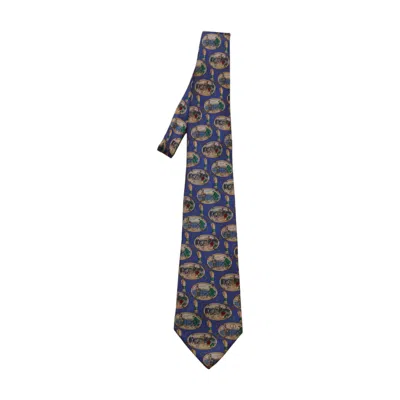 Pre-owned Alfred Dunhill 1990s Dunhill Baroque Romawi Art Tie In Multi