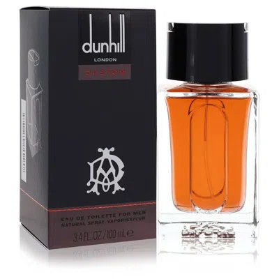 Alfred Dunhill 2pcs Combo Gift Set Dunhill Custom By  Eau De Toilette Spray 3.3 oz For Men In Multi