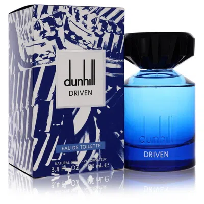 Alfred Dunhill 2pcs Combo Gift Set Dunhill Driven Blue By  Eau De Toilette Spray 3.4 oz For Men In Multi