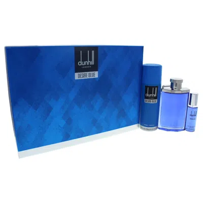 Alfred Dunhill Kids' Desire Blue By  For Men - 3 Pc Gift Set 3.4oz Edt Spray