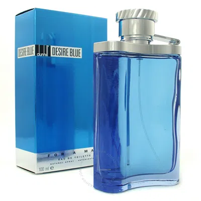 Alfred Dunhill Desire Blue/ Edt Spray 3.4 oz (m) In Amber / Blue / Orange