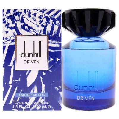 Alfred Dunhill Dunhill Men's Driven Blue Edt Spray 3.4 oz Fragrances 085715807755 In Black / Blue / Green / Orange