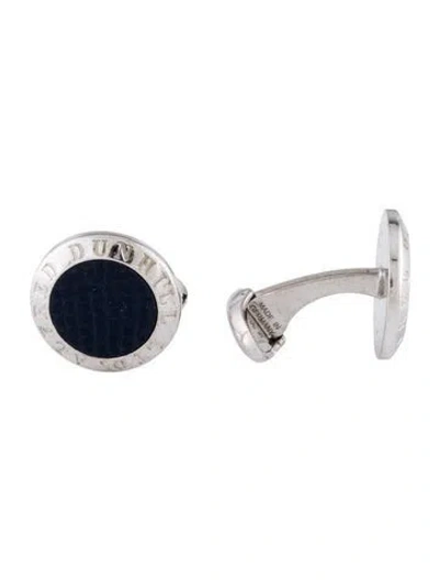 Pre-owned Alfred Dunhill Leather Cufflinks In Multi