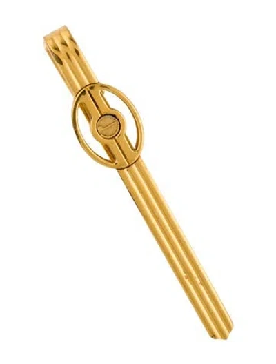 Pre-owned Alfred Dunhill Logo Tie Clip In Multi