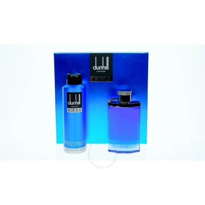 Alfred Dunhill Men's Desire Blue Gift Set Fragrances 085715807533 In Amber / Blue / Orange