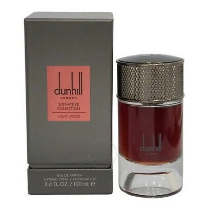 Alfred Dunhill Men's Signature Collection Agar Wood Edp Spray 3.4 oz Fragrances 085715807663 In Black / Pink / Violet