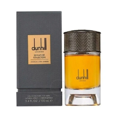 Alfred Dunhill Men's Signature Collection Moroccan Amber Edp 3.4 oz Fragrances 085715806628 In Amber / Black / Coffee