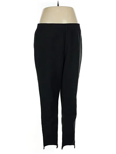 Pre-owned Alfred Dunner Active Pants In Black