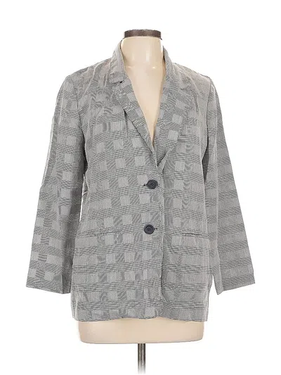Pre-owned Alfred Dunner Blazer Jacket In Black