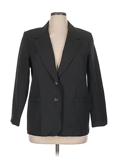 Pre-owned Alfred Dunner Blazer Jacket In Gray