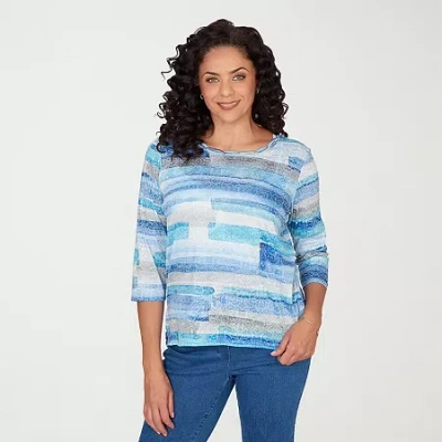 Alfred Dunner Brushstroke In Blue