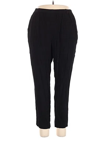 Pre-owned Alfred Dunner Casual Pants In Black