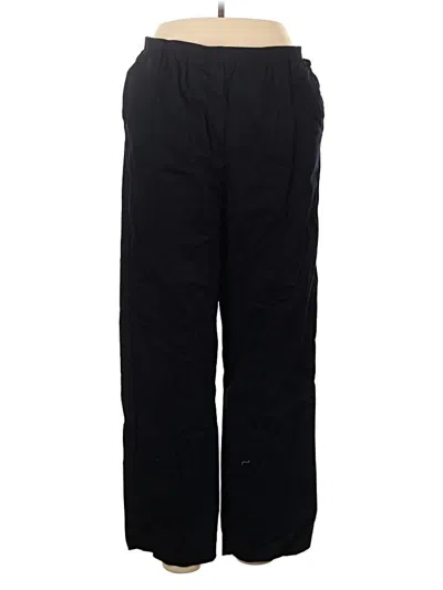 Pre-owned Alfred Dunner Casual Pants In Black