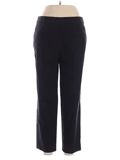 Pre-owned Alfred Dunner Casual Pants In Black