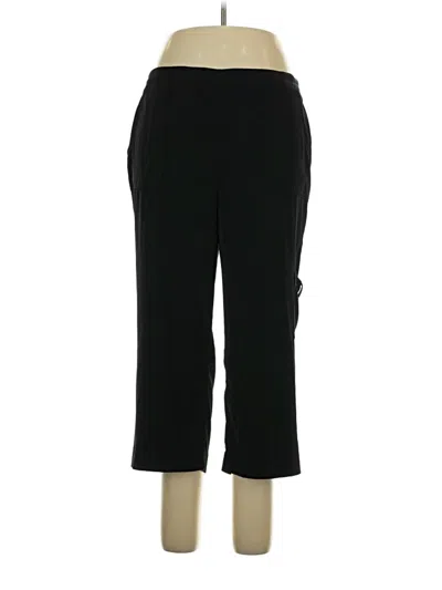 Pre-owned Alfred Dunner Casual Pants In Black