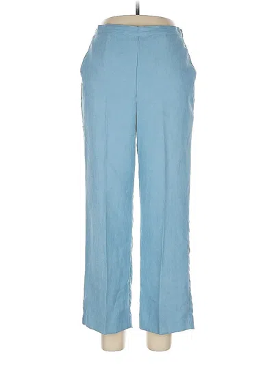 Pre-owned Alfred Dunner Casual Pants In Blue