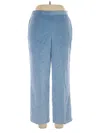 Alfred Dunner Casual Pants In Blue