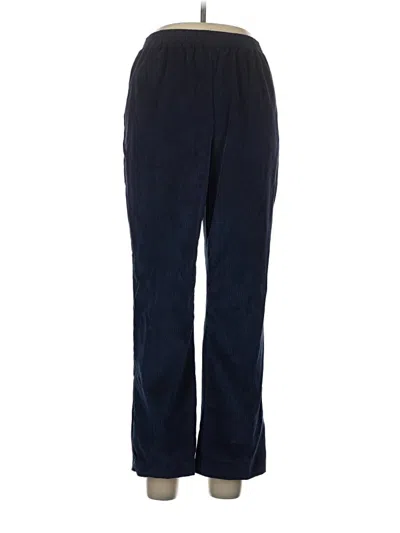 Pre-owned Alfred Dunner Casual Pants In Blue