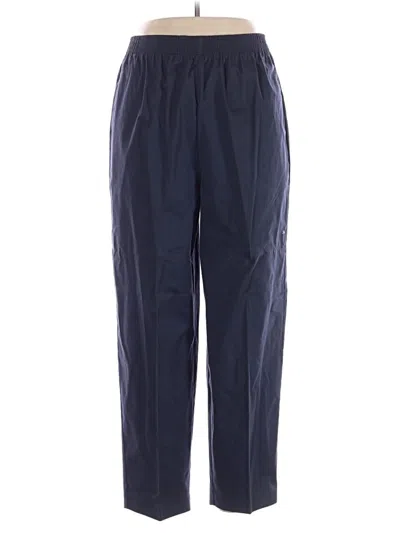 Pre-owned Alfred Dunner Casual Pants In Blue
