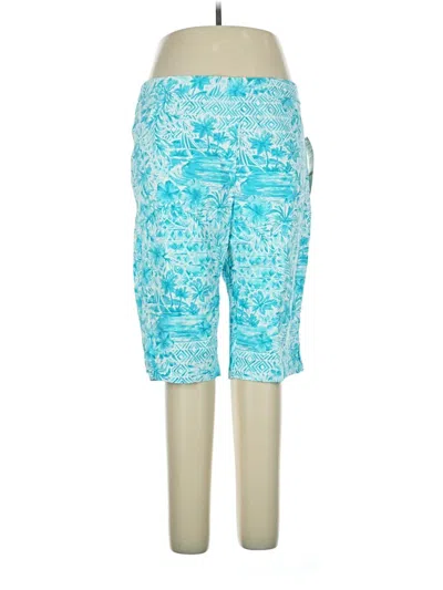 Pre-owned Alfred Dunner Casual Pants In Blue