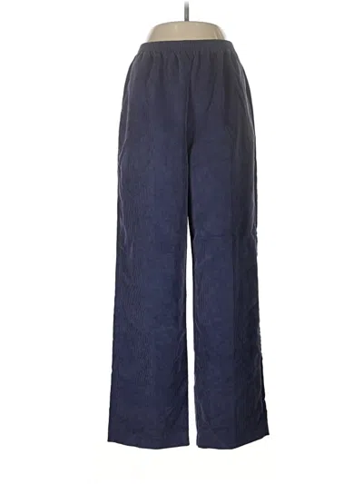 Pre-owned Alfred Dunner Casual Pants In Blue