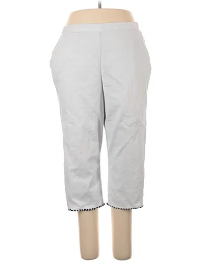 Pre-owned Alfred Dunner Casual Pants In Blue