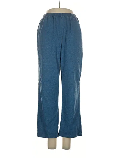 Pre-owned Alfred Dunner Casual Pants In Blue