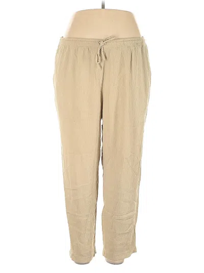 Pre-owned Alfred Dunner Casual Pants In Brown