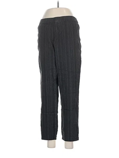 Pre-owned Alfred Dunner Casual Pants In Gray