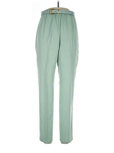 Pre-owned Alfred Dunner Casual Pants In Green