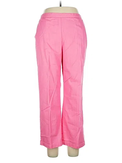 Pre-owned Alfred Dunner Casual Pants In Pink