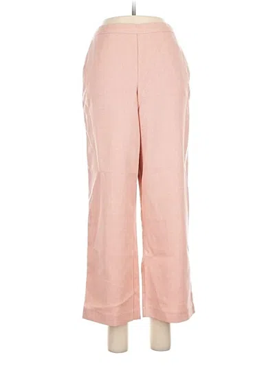 Pre-owned Alfred Dunner Casual Pants In Pink