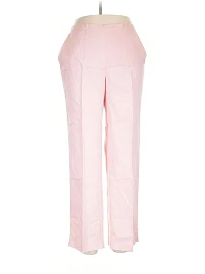 Pre-owned Alfred Dunner Casual Pants In Pink