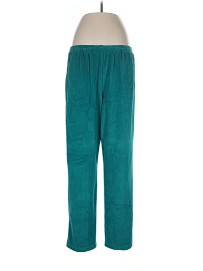Pre-owned Alfred Dunner Casual Pants In Teal