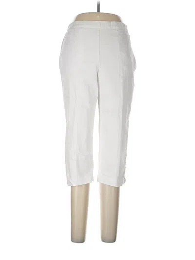 Pre-owned Alfred Dunner Casual Pants In White