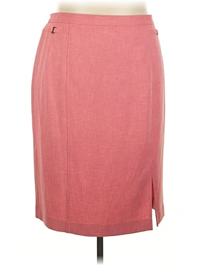 Pre-owned Alfred Dunner Casual Skirt In Pink