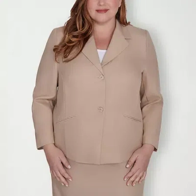 Alfred Dunner Classics Womens Plus Regular Fit Suit Jacket In Multi
