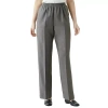 Alfred Dunner Classics Womens Straight Mid Rise Pull-on Pant In Green