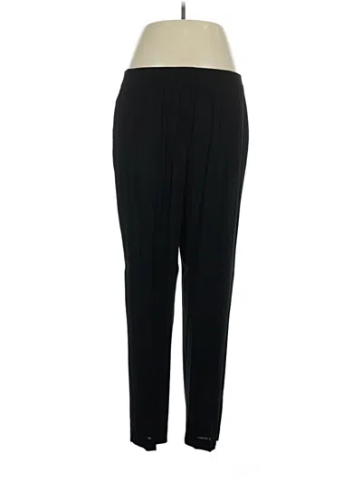 Pre-owned Alfred Dunner Dress Pants In Black