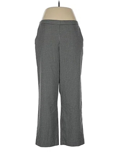 Pre-owned Alfred Dunner Dress Pants In Gray
